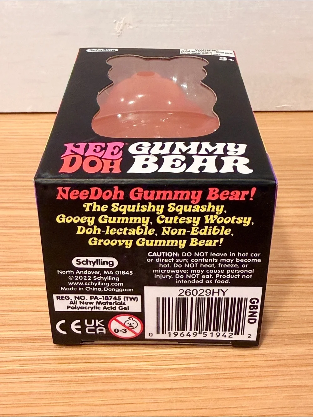 Orange Needoh Gummy Bear